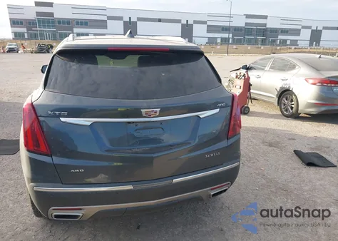 2020 Cadillac Xt5 Awd Premium Luxury from USA, damaged, VIN 1GYKNDRS5LZ193679